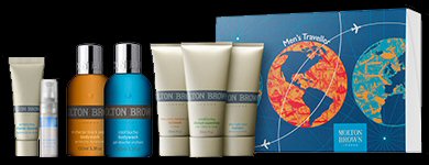 Molton Brown Men Travel size toiletry kit bath body for him